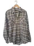 Meijer Plaid Flannel Shirt Vintage