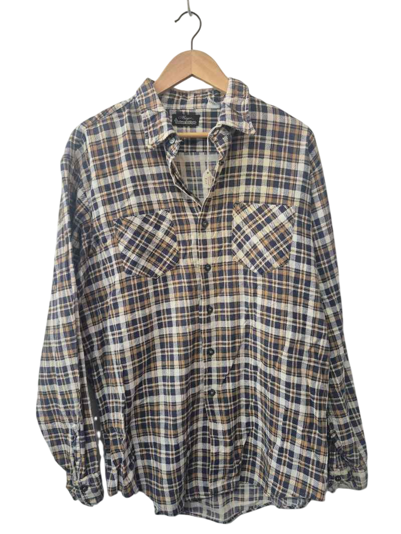 Meijer Plaid Flannel Shirt Vintage