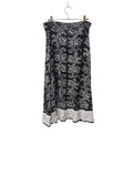 Soft Surroundings  A-Line Floral Skirt