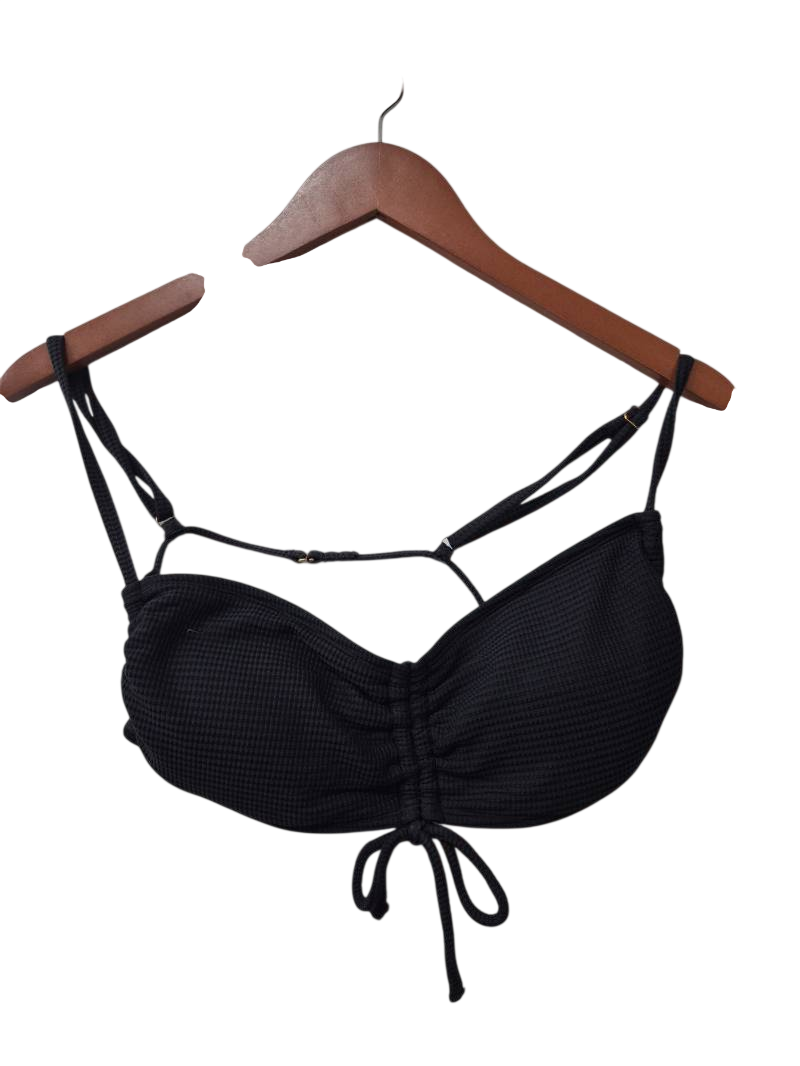 NoBo Ruched Bikini Top Swimwear