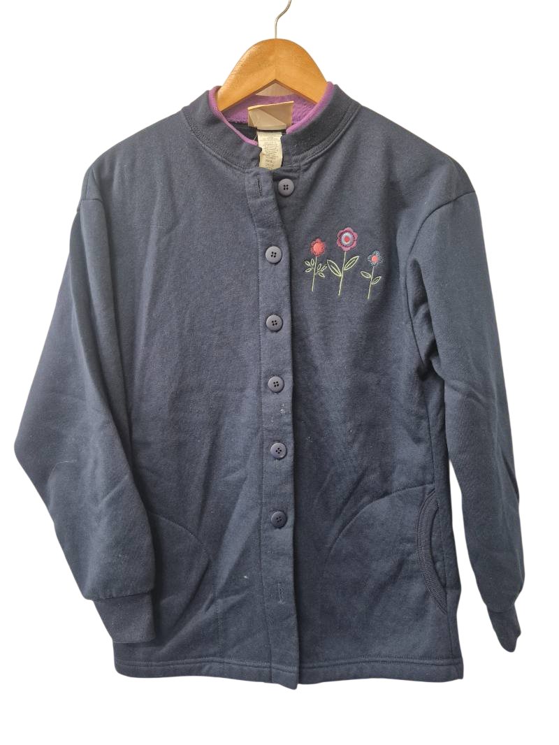 Top Stitch Embroidered Button-Up Vintage