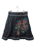 Heart Soul Embroidered Skirt Vintage