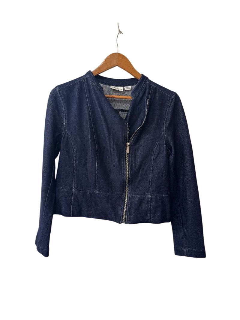 Liz Claiborne Zip-Up Jacket Long Sleeves