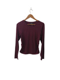 Trendy Queen Crew Neck Long Sleeves