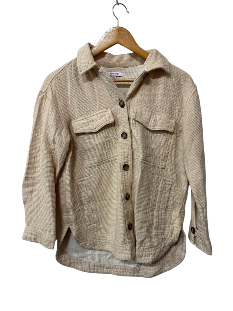 Madewell Textured Button-Up Long Sleeves