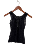 John Galt Lace V-Neck Tanks