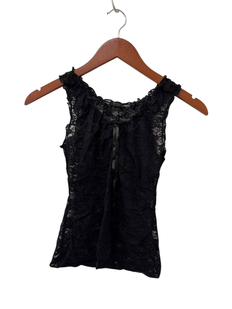 John Galt Lace V-Neck Tanks