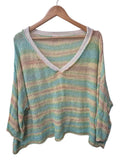 POL V-Neck Knit Long Sleeves