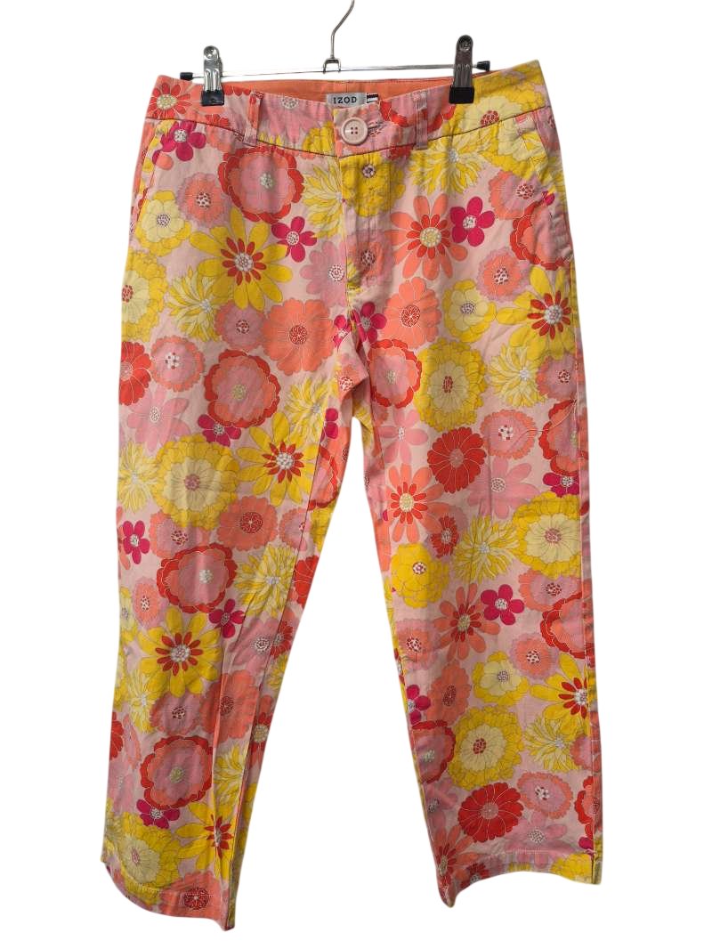 Izod Floral Pattern Pants