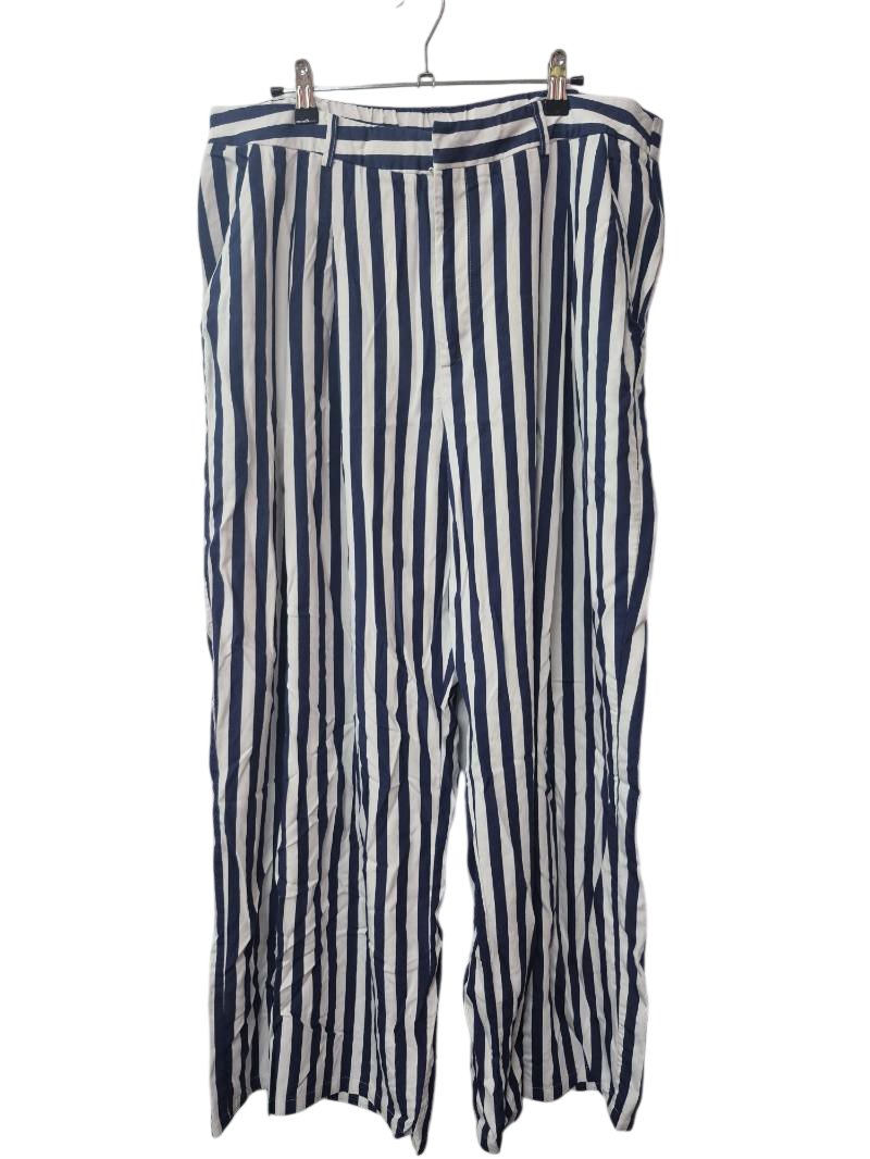 Maeve Striped Wide-Leg Pants