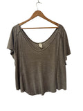 We the Free Scoop Neck Short Sleeves