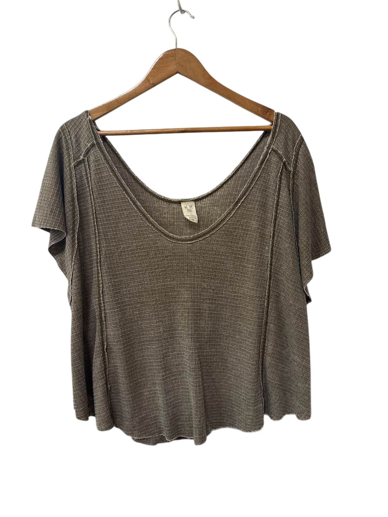We the Free Scoop Neck Short Sleeves