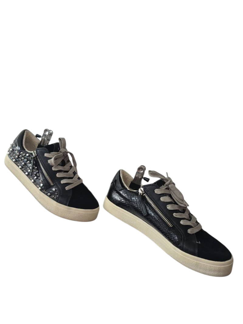 Steve Madden Embellished Low-Top Sneakers