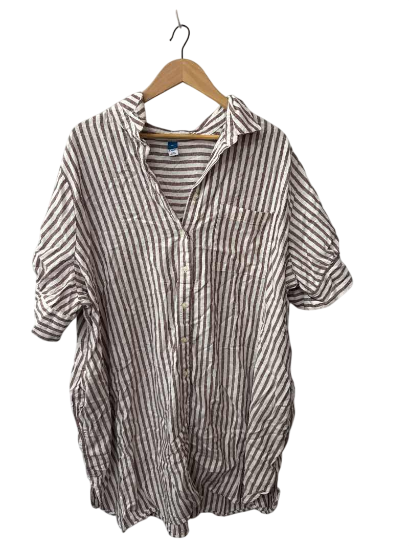 Old Navy Striped Shirt Dress Dresses