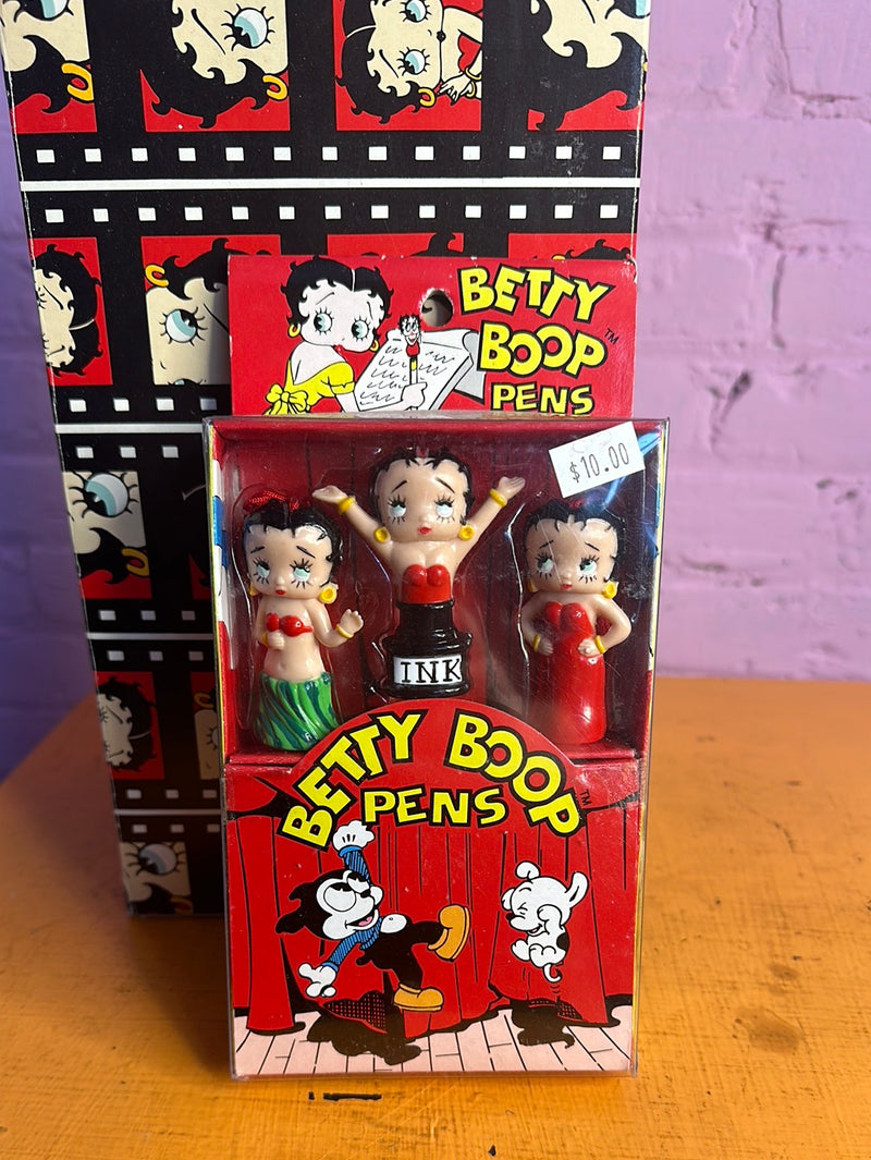 1992 Betty Boop Pen Set