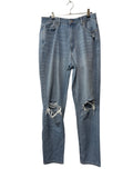 American Eagle Distressed Straight Leg Jeans