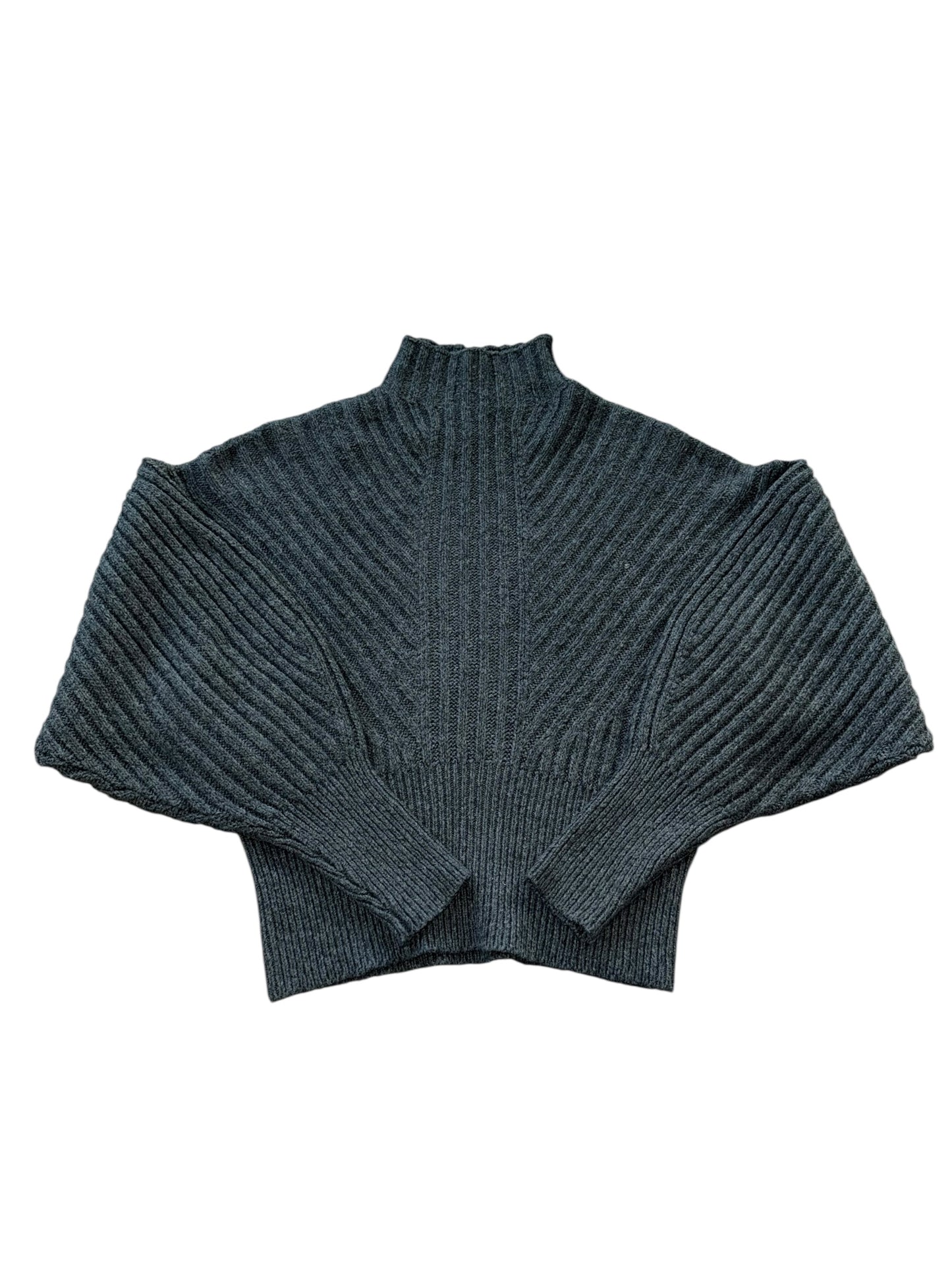 Gray Prologue Knit Sweater, L