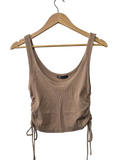 Zara Ruched Tank Tanks