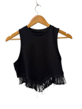 Shein Fringed Hem Tanks
