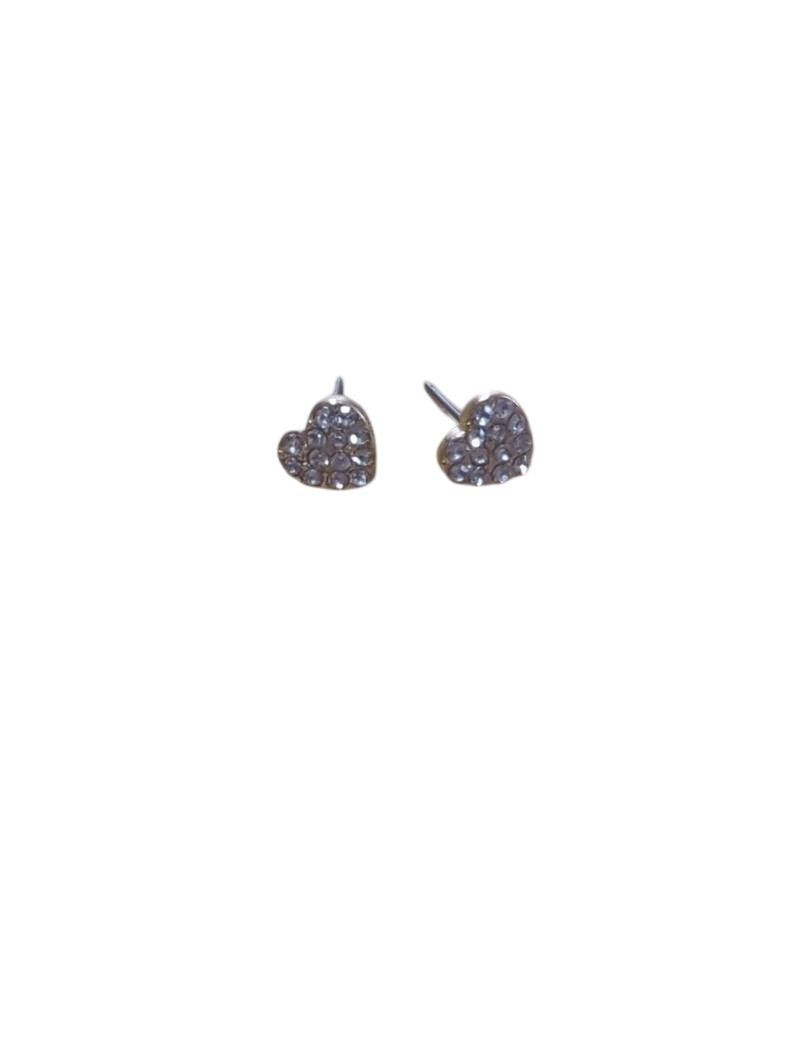 Heart Stud Earrings Jewelry