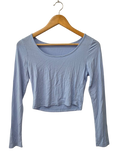 Scoop Neck Long Sleeves
