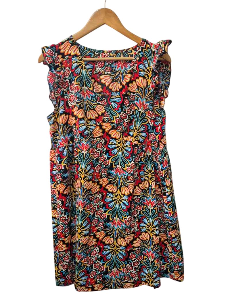 Emery Rose Sleeveless Floral Dresses