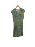London Times V-Neck Printed Dresses
