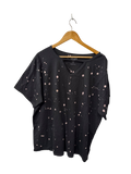 Torrid Splatter V-Neck Short Sleeves