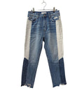 Vervet Colorblock Straight Leg Jeans
