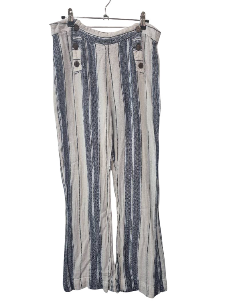 Indigo Rein Striped Wide Leg Pants