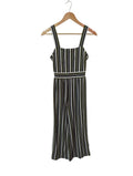 Express Striped Sleeveless Jumpsuit Dresses