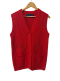 Bonnie Lee Retro Knit Vest Vintage