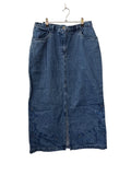 Christopher & Banks Denim Maxi Skirt Vintage