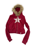 Out from Under Cropped Hoodie Long Sleeves