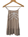 Sim & Sam Tiered Embroidered Tanks