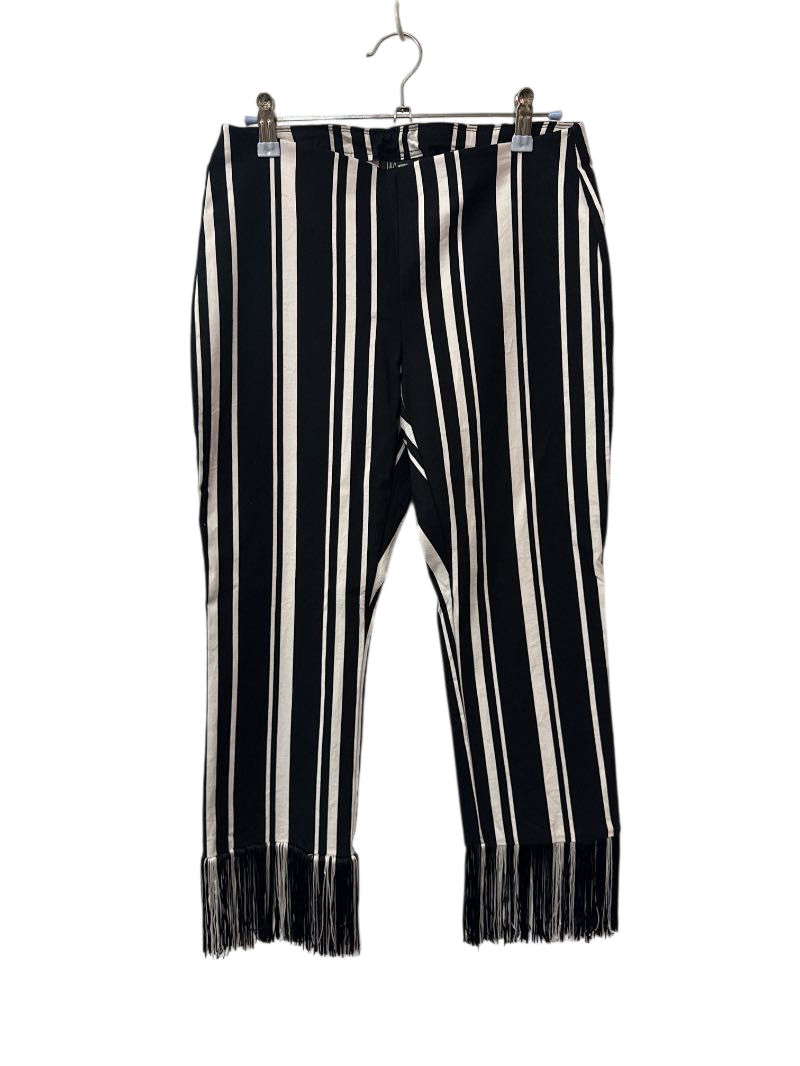 INC Fringe Hem Pants