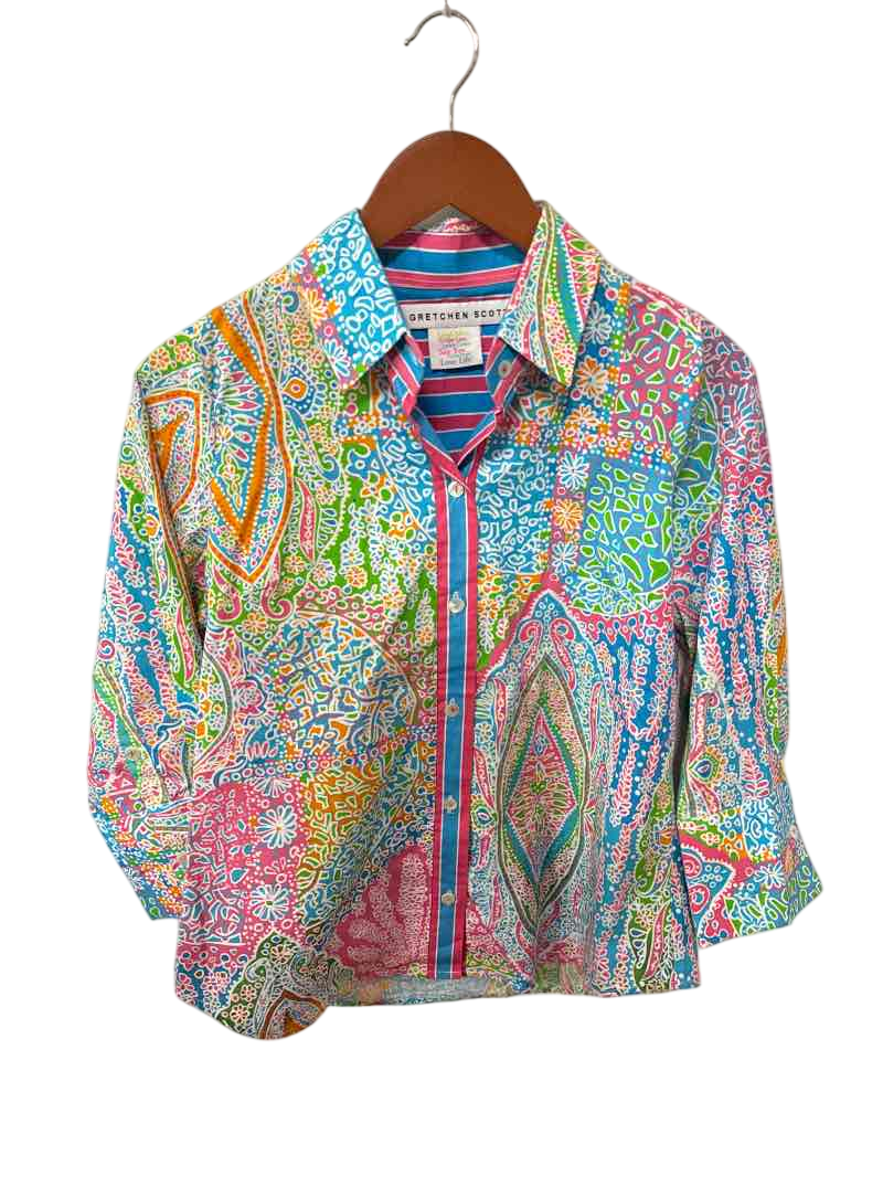 Gretchen Scott Button-Up Shirt Long Sleeves
