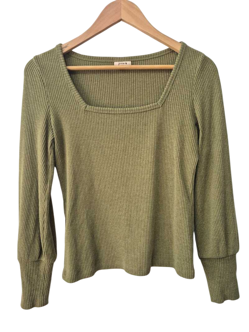 A.n.a Square Neck Long Sleeves
