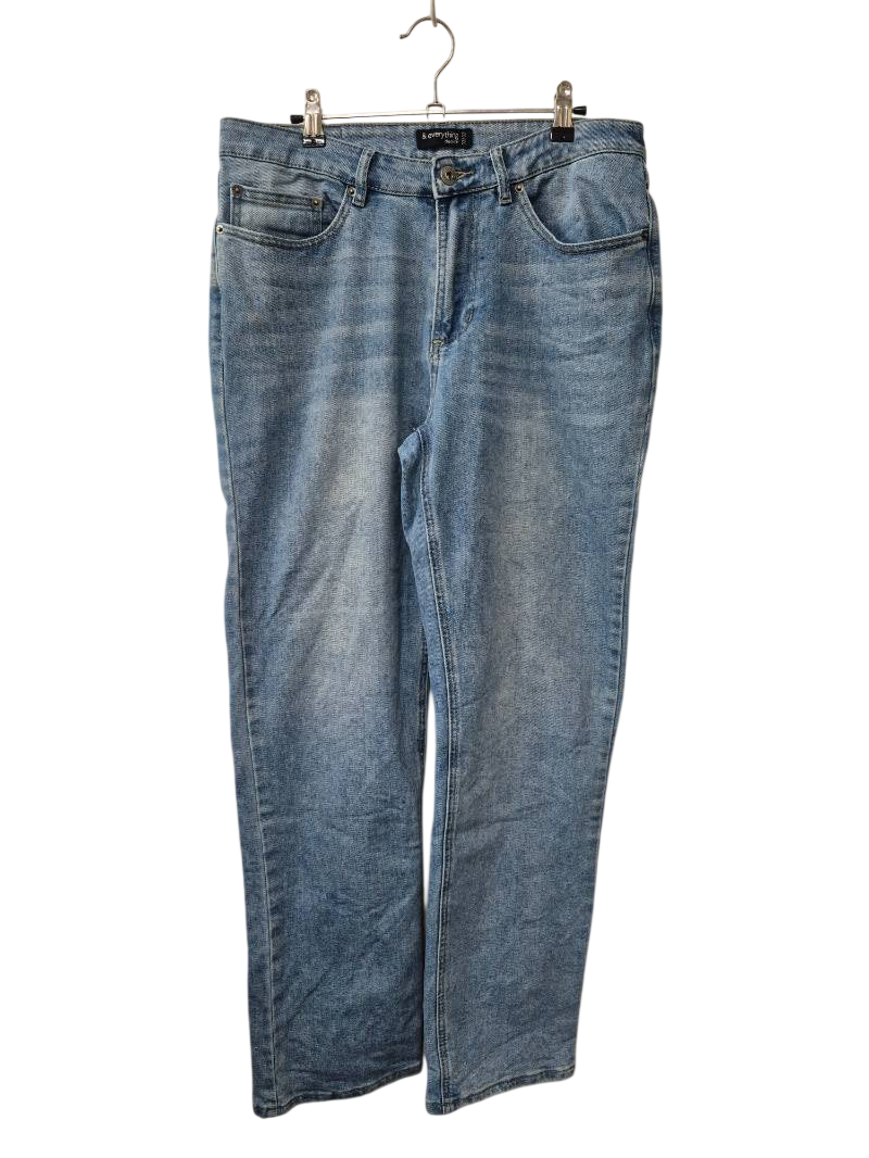 &everything denim Straight Leg Jeans