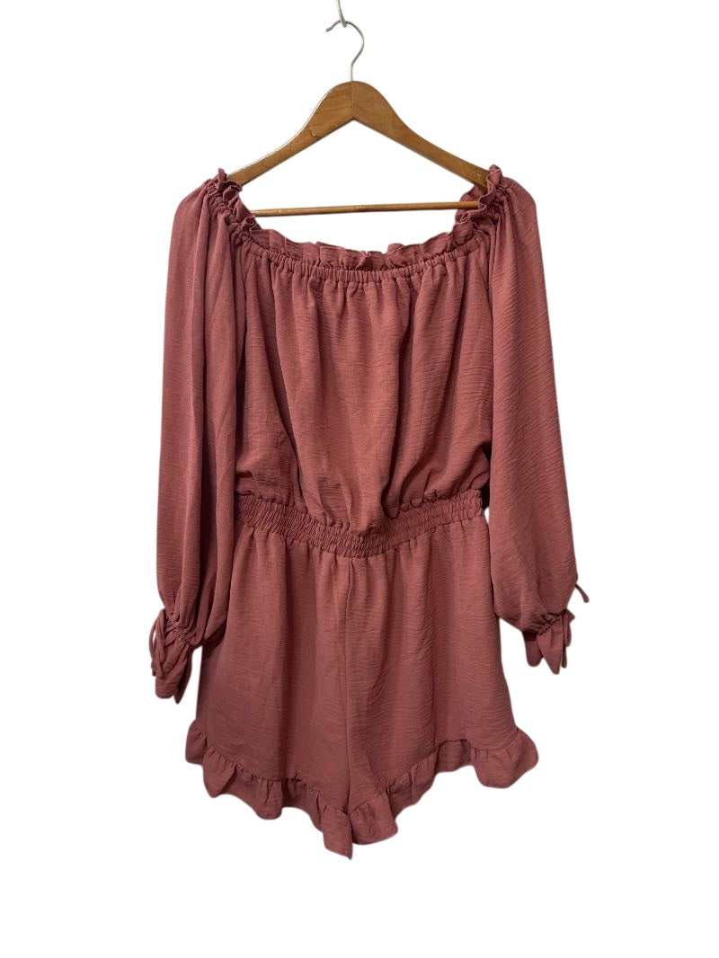 Free the Roses Off-Shoulder Romper Dresses