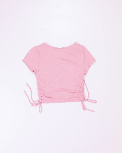 Pink Wild Fable Cinched Tee, S