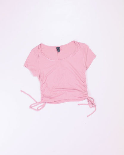 Pink Wild Fable Cinched Tee, S