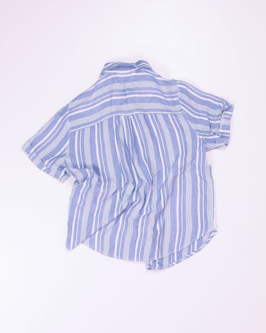 Blue Hollister Button Down, M