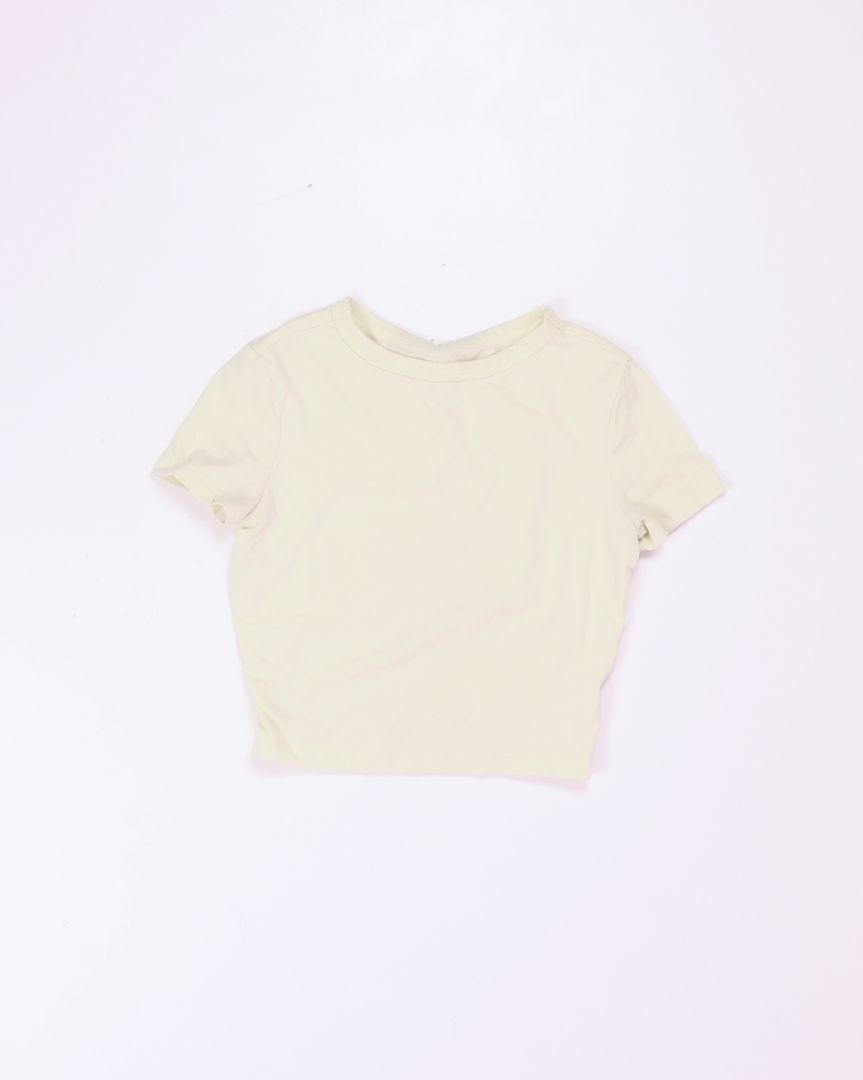 Yellow Wild Fable Baby Tee, XS