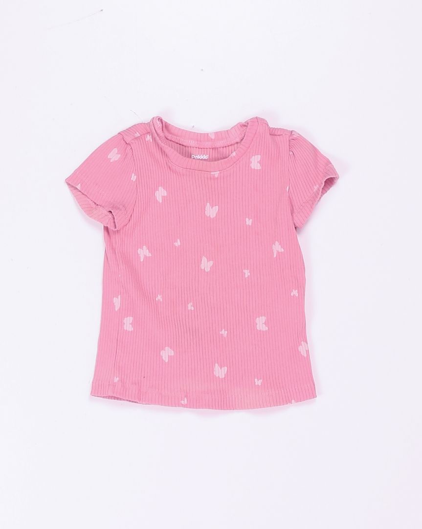 Pink Pekkle Tee Shirt, 2T