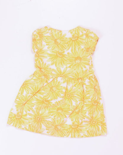 Yellow Carter's Dress, 2T