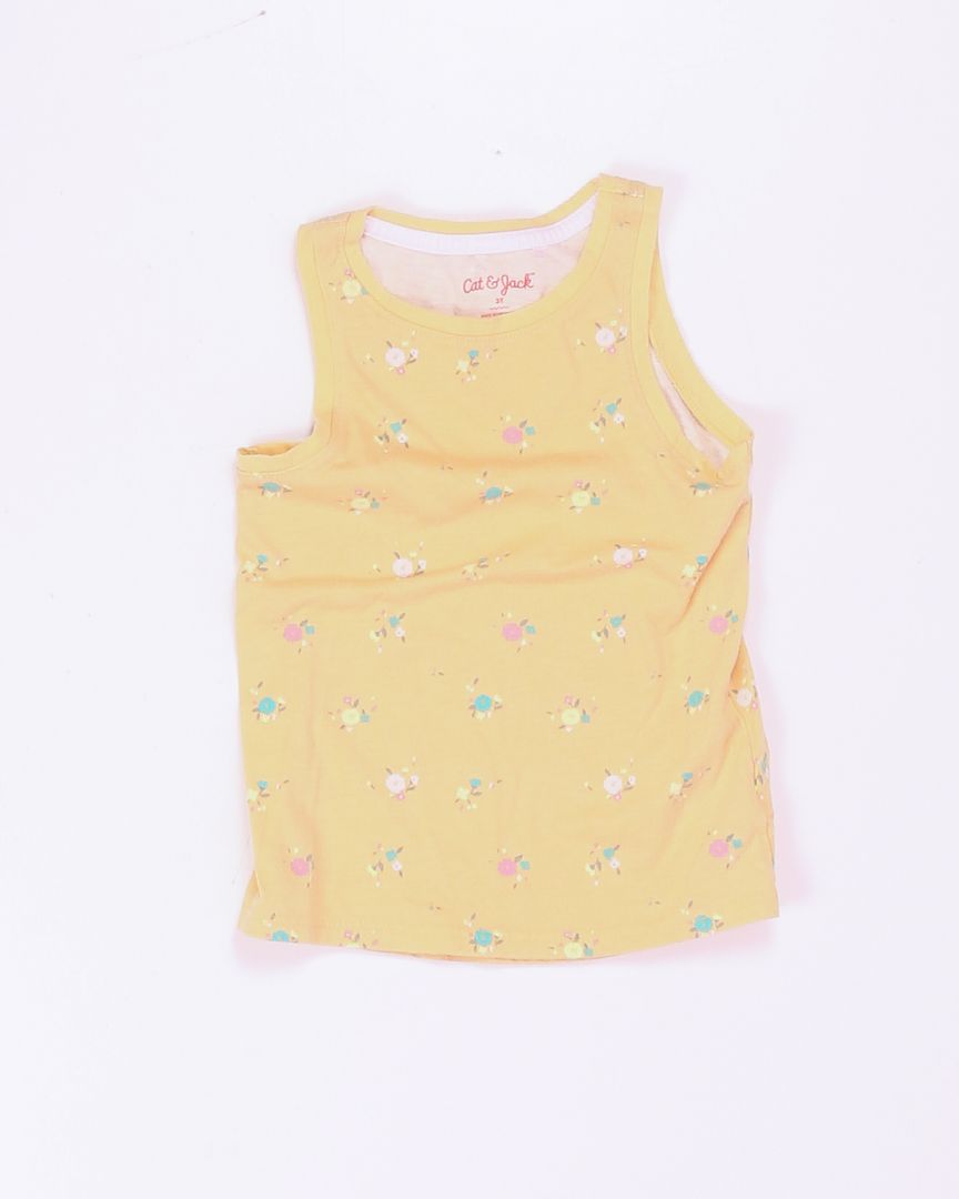 Yellow Cat & Jack Tank, 3T