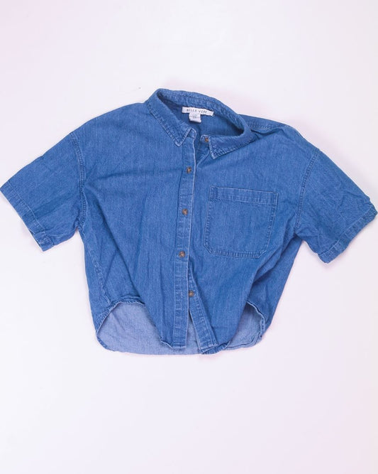 Belle Vere Denim Button Down, M