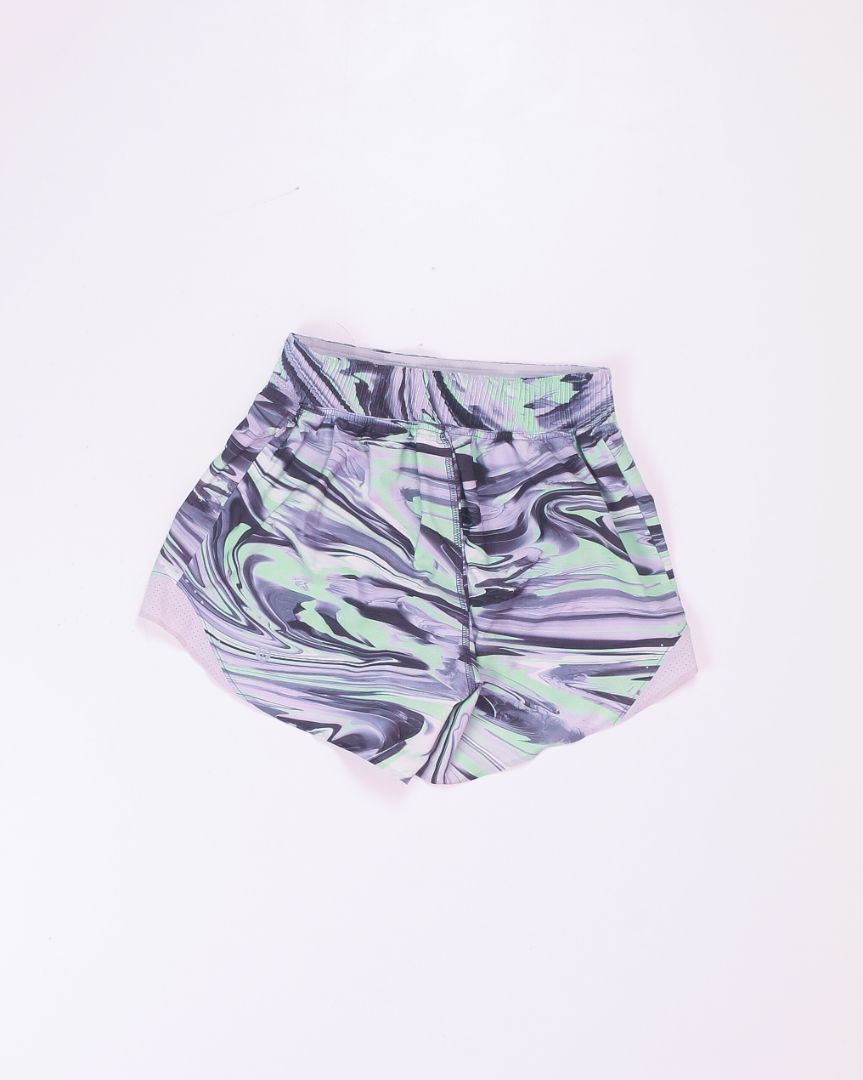 Gray/Green Lululemon Shorts, 4