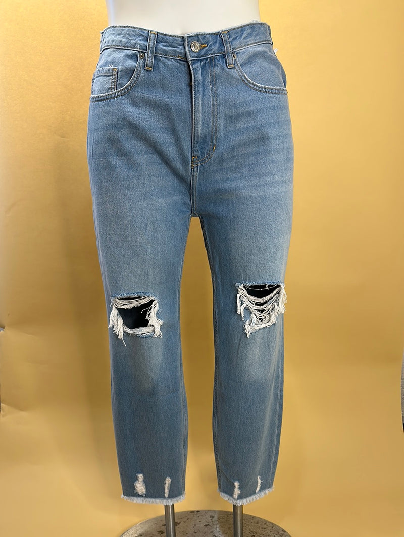 Muselooks Distressed Mom Jeans, 15